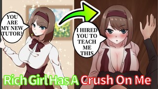 I Was Hired To Tutor A Rich Girl, But She Wants Me To Do More Than That (Comic Dub | Animated Manga)
