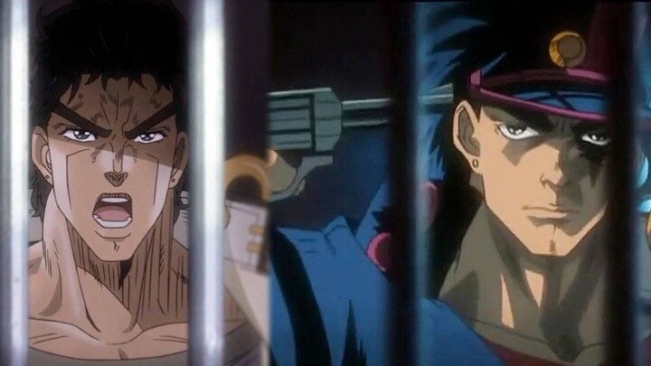 [New and old comparison] Jotaro Kujo's first appearance