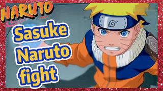 Sasuke Naruto fight