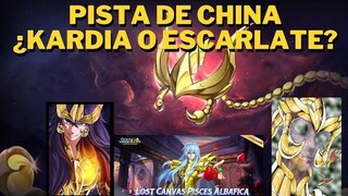 ALBAFICA DE PISCIS REGRESA. PISTA DE PROXIMA UNIDAD EN CHINA: ¿KARDIA O ESCARLATE? O SKIN SSAKOTZ