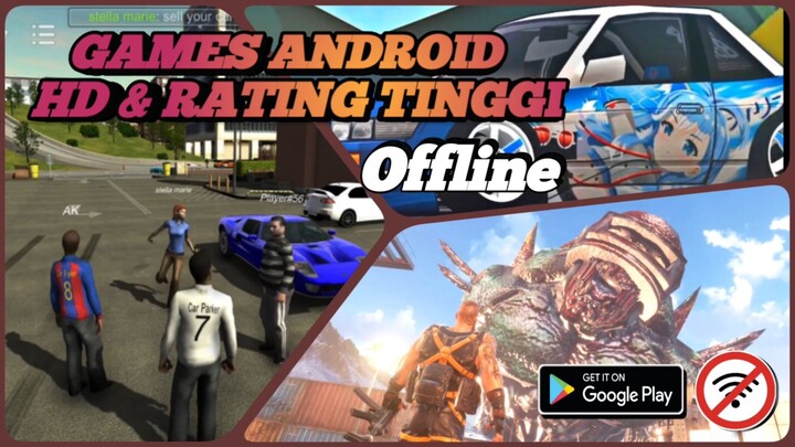 5 Games Android Offline HD & Paling Banyak Disukai Orang