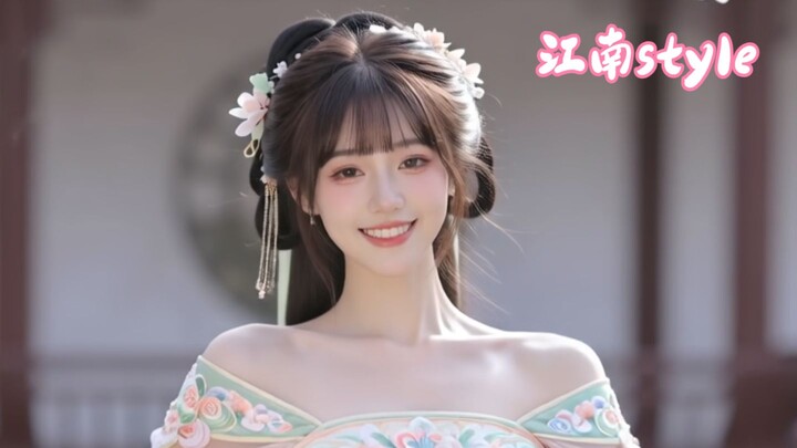 Chinese Style #Hanfu #JiangnanStyle Full Version #RelayShake #YoungLadies