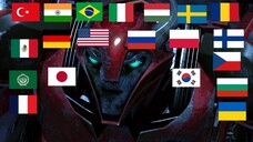 Transformers Prime - "SCREAM BEEN A WHILE" in 20 different languages
