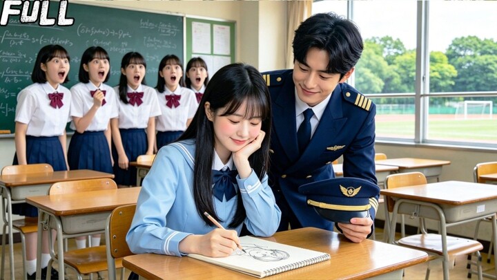 I Draw My Cold Pilot Boyfriend In Class (Tagalog Dubbed)