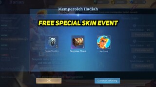 CLAIM NOW! FREE CLAUDE SPECIAL SKIN LIFE GAURD USE VPN | MLBB