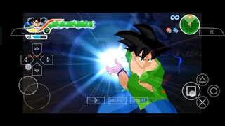 Goku unlocked super saiyan10 #PSP #Gameplay