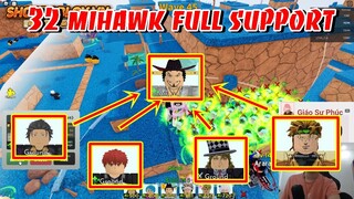 Khi 32 Mihawk Được Hỗ Trợ Tận Răng Sẽ Như Thế Nào ?? | ALL STAR TOWER DEFENSE