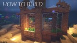 Minecraft : How To Build Underwater House | Tutorial Cara Membuat Rumah Di Dalam Air