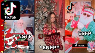 CHRISTMAS TIK TOK  (2020)🎅 but it's MBTI meme (16 personalities) ❄🎄