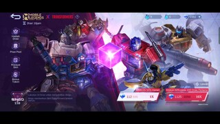 Akhirnya Dapat 4 Pola Juga Event Transformers|Mobile Legends