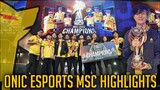 ONIC ESPORTS MSC 2023 HIGHLIGHTS | KAIRI MSC 2023 CHAMPION