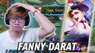 AFIF YULISTIAN PAKE FANNY , RUSAK SEMUANYA WKWK - MOBILE LEGENDS INDONESIA