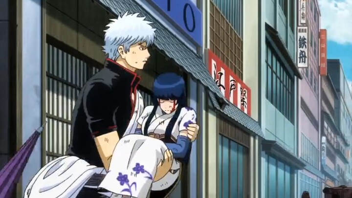 "Gintama" Gigitlah permen Gintoki dan Kakak Muda