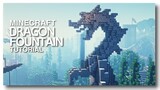 Minecraft: How to Build a Dragon Statue Fountain!