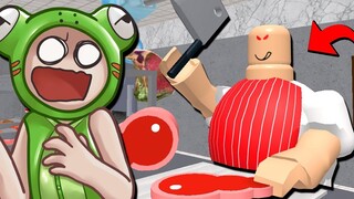 กบหลามหนีออกจากร้านขายเนื้อสุดสยอง! - Roblox