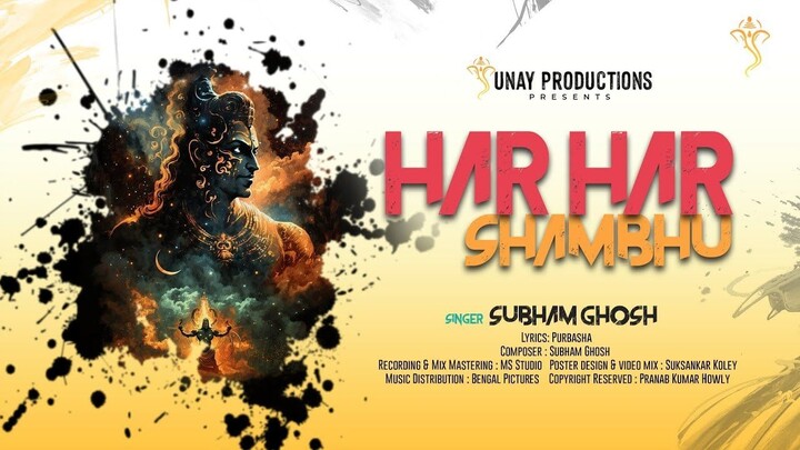 HAR HAR SHAMBHU||Yunay Productions Original Devotional Song