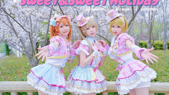 【LOVE LIVE! 】sweet&sweet holiday❤️Sakura limited P group🌸come in with legs👍🏻
