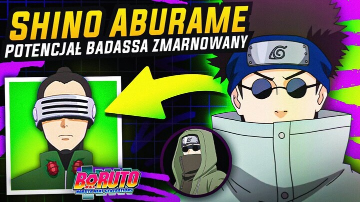 Shino Aburame - potencjał badassa zmarnowany