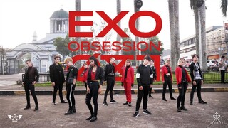 [KPOP IN PUBLIC COLLABORATION] EXO (엑소) "OBSESSION" Dance Cover by ALPHA and AESIR PHILIPPINES