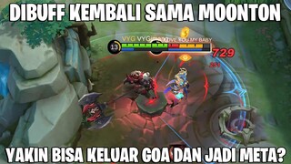 DI BUFF KEMBALI SAMA MOONTON - TERIZLA SIAP KELUAR GOA UNTUK M3MB4NT4I META TANK! MOBILE LEGENDS