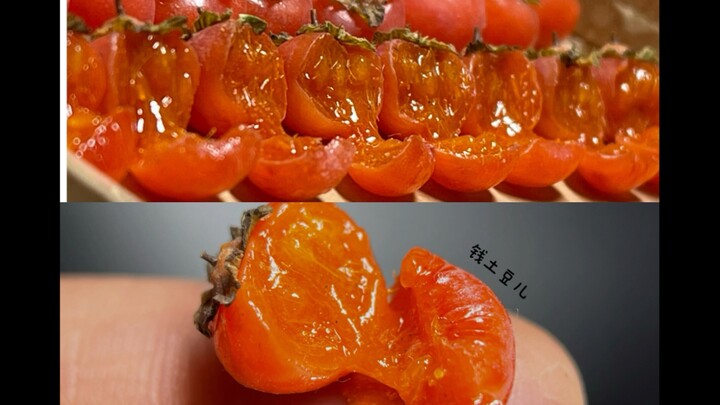 Take the persimmon-breaking video you want. No thanks.