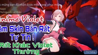 Violet Thứ Nguyên Vệ Thần Với Skin Đầu Khó Ai Đoán được Hướng Nhảy