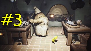 chơi trò đuổi bắt với những gã đầu bếp quái dị - Little Nightmares - Tập 3