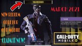 Call Of Duty Mobile New Redeem Code | CODM Redeem Code | March 2021