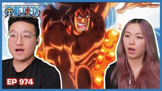 THE END OF A LEGEND | One Piece Episode 974 Couples Reaction & Discussion
