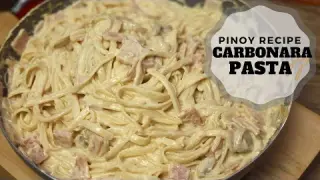 Creamy Carbonara Pasta -  Christmas Recipe