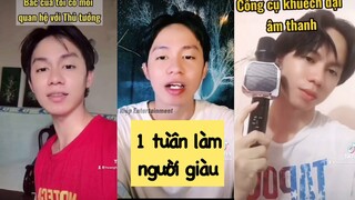 Tổng hợp 1 tuần trải qua thử thách làm người giàu