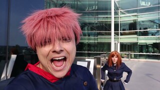 An Average Day with Nobara and Itadori (Jujutsu Kaisen Cosplay)