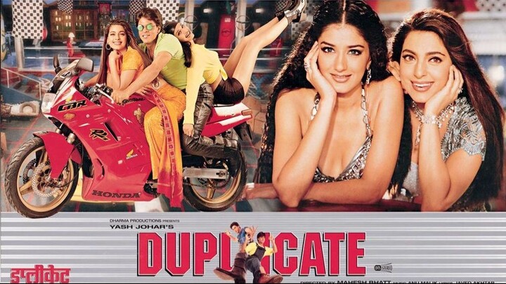 Duplicate 1998 Shah Rukh Khan  Juhi Chawla and Sonali Bendre