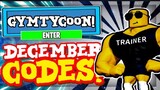 *DECEMBER 2021* GYM TYCOON CODES - ALL NEW CODES! Roblox Gym Tycoon!