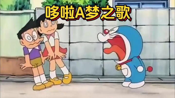 哆啦a梦：沉迷唱歌的蓝胖子竟和胖虎一个水平