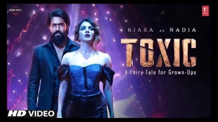 TOXIC - HINDI Trailer I Toxic Movie Review I Announcement 2026  Rocking Star Yash  Nayan #bilibili
