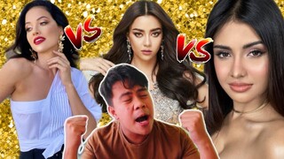 AMANDA OBDAM VS RABIYA MATEO VS NATASHA JOUBERT | Miss Universe 2020-21 #missuniverseqanda