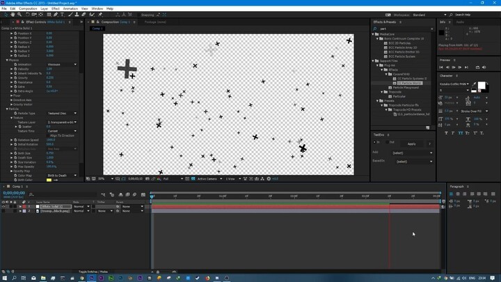 Simple Particle Custom Tutorial AE