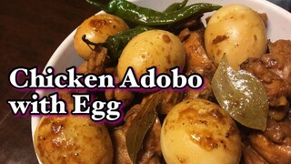 CHICKEN ADOBO WITH EGG RECIPE | HOW TO COOK CHICKEN ADOBO | CHICKEN RECIPE | Pepperhona’s Kitchen