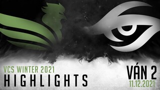 Highlight TS vs SE [VÁN 2][VCS Mùa Đông 2021][Tuần 4 - 11.12.2021]