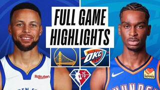 WARRIORS at THUNDER | FULL GAME HIGHLIGHTS | February 7, 2022 | NBA Regular Season | NBA 2K22