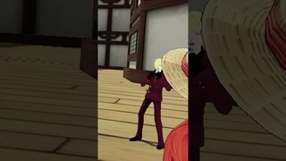 ZORO VS SANJI ?? |  One Piece Vr