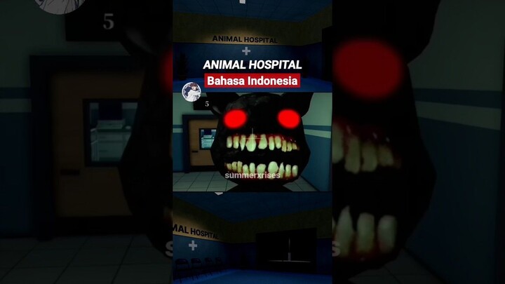 [ANIMAL HOSPITAL] ANOMALI HITAM CCTV ! BAHASA INDONESIA #feedshorts #roblox #ani