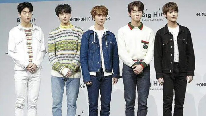 【TXT】大码童装变西装男模！时隔两年出道曲对比混剪