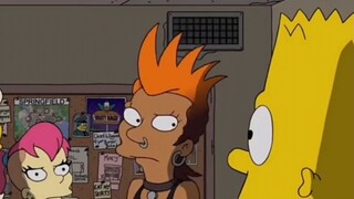 What happens when Bart joins the girls' gang?