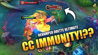 ODETTE ULTIMATE IS NOW IMMUNE TO CC?!? | MOBILE LEGENDS