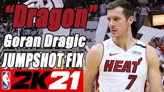 Goran Dragic Jumpshot Fix NBA2K21 with Side-by-Side Comparison