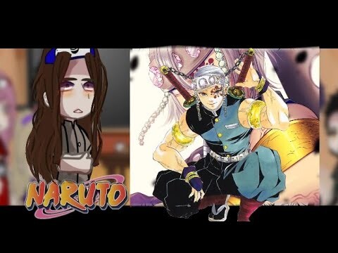 ||Naruto friends react to naruto as uzui||1|¿||cringe||