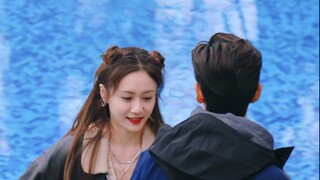 She only heard his voice and he only wore the blindfold for her.