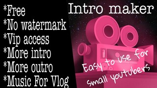 How to make an intro/outro | Intro Maker- youtube intro designer, Tagalog tuitorials